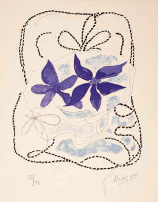 12&emsp;&emsp;Georges Braque. Aus: »Lettera amorosa«. 1963