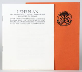 71&emsp;&emsp;Bauhaus – Satzungen des Staatlichen Bauhauses zu Weimar 1921