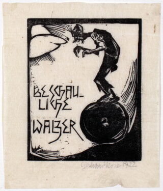 77&emsp;&emsp;Bauhaus – Gerhard Rose. Beschauliche Walzer. 1922