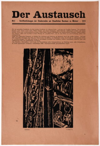 73&emsp;&emsp;Bauhaus – Der Austausch. 1919