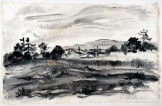 70&emsp;&emsp;Karl Peter Röhl. Weite Landschaft. 1925
