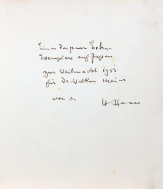 169&emsp;&emsp;Hermann Hesse. Gedichte des Malers. 1951