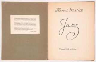 179&emsp;&emsp;Henri Matisse. Jazz (Prospekt). 1947