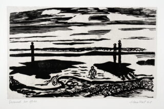 33&emsp;&emsp;Erich Heckel. Strand bei Ebbe.