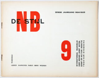 115&emsp;&emsp;De stijl. NB. 1924