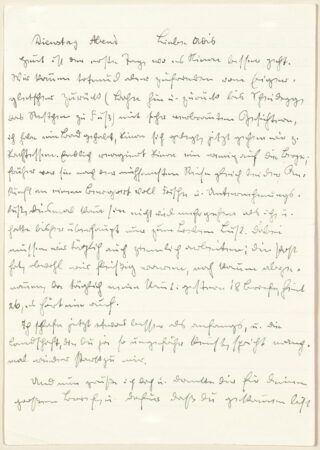 167&emsp;&emsp;Hermann Hesse. Zwei Briefe an seine Schwester Adele, einer eigenhändig, beide unterschrieben mit »Hermann«. atum