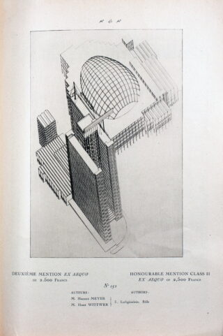 90&emsp;&emsp;Bauhaus – Hannes Meyer und Hans Wittwer. Concours d’architecture 1927