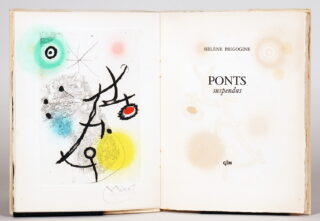 314&emsp;&emsp;Joan Miró – Hélène Prigogine. Ponts suspendus. 1964