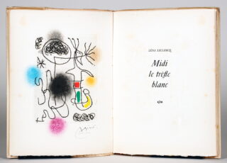 321&emsp;&emsp;Joan Miró – Lená Leclercq. Midi le trèfle blanc. 1968