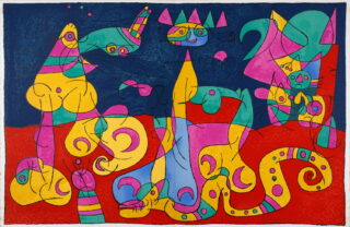 318&emsp;&emsp;Joan Miró – Alfred Jarry. Ubu Roi. 1966