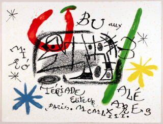 325&emsp;&emsp;Joan Miró. Ubu aux Baléares. 1971