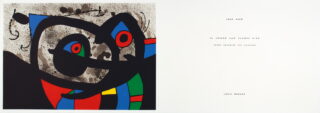 326&emsp;&emsp;Joan Miró. Le lézard aux plumes d’or. 1971