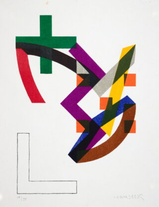 354&emsp;&emsp;Gottfried Honegger. Structures III. 1971