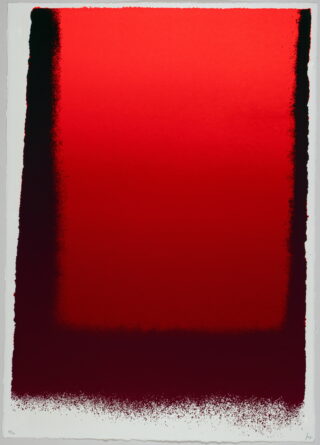 26&emsp;&emsp;Rupprecht Geiger. Moduliertes Rot / rot – rotbraun – schwarz. 1962