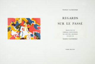 361&emsp;&emsp;Wassily Kandinsky. Regards sur le passé. 1971