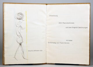 298&emsp;&emsp;Gerhard Altenbourg. Zehn Reproduktionen und zwei Original-Zeichnungen 1958