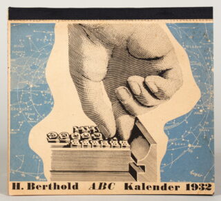 106&emsp;&emsp;Herbert Bayer. H. Berthold ABC Kalender 1932. 1931