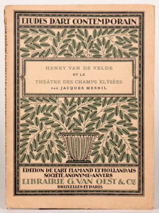 184&emsp;&emsp;Henry van de Velde – Jacques Mesnil. Henry van de Velde et le Théâtre des Champs Elysées. 1914