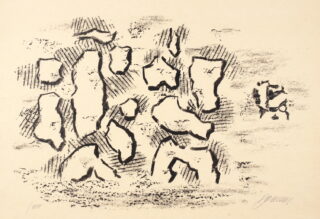 241&emsp;&emsp;Willi Baumeister. Sumerische Legenden. 1947