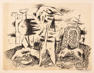239&emsp;&emsp;Willi Baumeister. Graphische Figurationen. 1946
